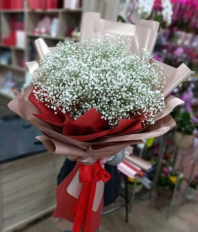 Букет цветов из: Гипсофила в город Рузаевка